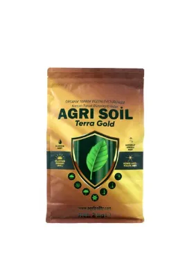 AGRİ SOİL TERRA GOLD (SİLİSYUM%30-SERBEST AMİNO ASİT%8-ALGİNİK ASİT%0,05-HÜMİK FÜLVİK ASİT%12-ORGANİK MADDE%19-ORGANİK AZOT%1-SİLİSYUM GÜBRESİ)