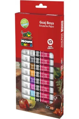 Nova Color N.color Guaj Boya Tüp 12 Ml 12 Li