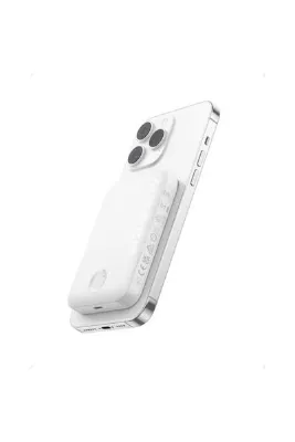 Anker 321 5000 Mah Magsafe Uyumlu Kablosuz Taşınabilir Şarj Cihazı - Beyaz - A1616