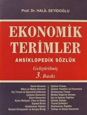 Ekonomik Terimler Ansiklopedik Sözlük