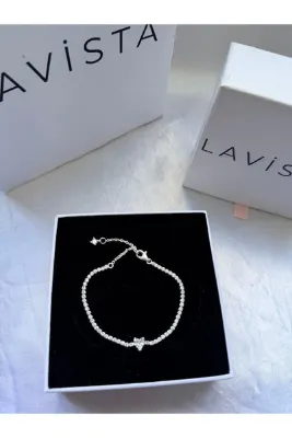 Lavista Silver Tenis Kalpli Gümüş Bileklik