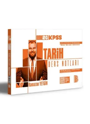 2026 KPSS Tarih Ders Notları