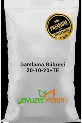 DRT Damlama Gübresi 20 10 20 Te Npk Bitki Filiz Geliştirici Meyve Iridici Yaprak Bitki Besini 1kg