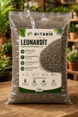 3A BOTANİK Leonardit, 1 KG, Hümik Madde Kaynağı, Doğal Toprak Düzenleyici ve Bitki Gelişim Destekleyici Gübre
