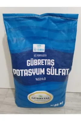 Gübretaş Potasyum Sülfat (0.0.50) 25 kg