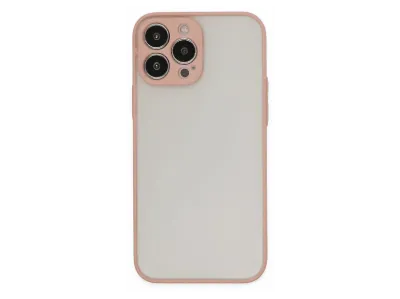 NEWFACE iPhone 14 Pro Uyumlu Montreal Silikon Kapak Telefon Kılıfı Pembe
