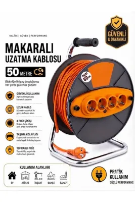 M&İ LİFE Uzatma kablosu 50 metre 3x2,5