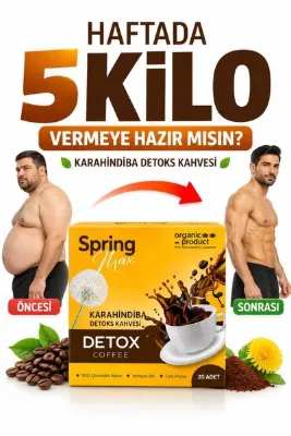 SPRİNGMAX zayıflamak tok tutma En Etkili Yöntem Detox İçimi Kolay Ve Lezzetli Diyet kahve kilo.verme