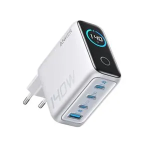 Anker 140W Laptop Şarj Cihazı + USB-C Kablo - Beyaz