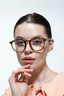 MOONMEE TOME BLUE BLOCK - Unisex Güneş Gözlüğü Leopar UV400 Korumalı