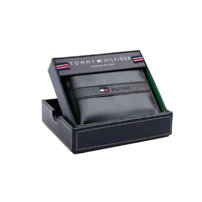 Tommy Hilfiger Erkek Cüzdan 31Tl22X062 Siyah
