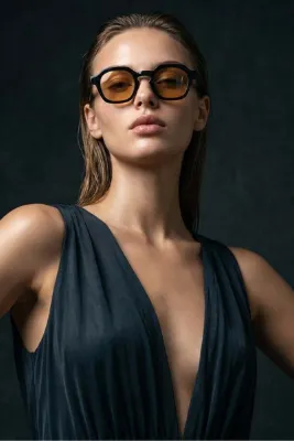 Bilge Karga Valeno Black Orange Güneş Gözlüğü