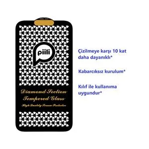 Piili iPhone 17 Pro Max 10X Askeri Sınıf Ekran Koruyucu