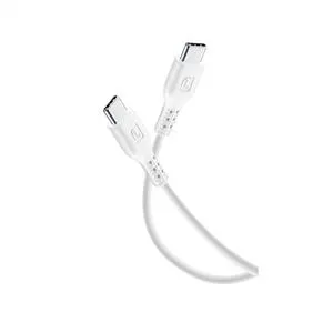 CELLULARLINE USB ŞARJ + DATA KABLO USB-C TO USB-C 2m - BEYAZ