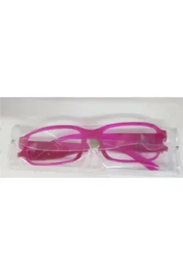 MOBGİFT Led Işıklı Kitap Okuma Gözlüğü - Pembe
