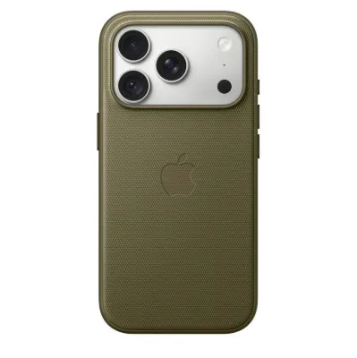 iPhone 18 Pro için MagSafe özellikli Tech Dokuma Kılıf - Klasik Zeytin Yeşili