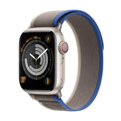 Buff Watch Fabric Band 42/44/45mm-Gri&Mavi