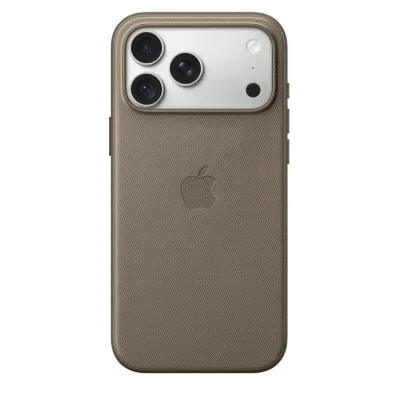 iPhone 18 Pro Max için MagSafe özellikli Tech Dokuma Kılı -Vizon Grisi