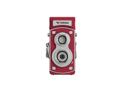 TORIMA Mini Retro Video Kamera 1080P CMR44 Dijital Fotoğraf Makinesi Kırmızı