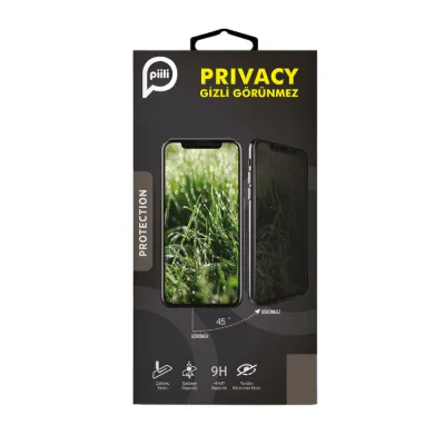 Piili iPhone Air Privacy Ekran Koruyucu