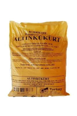 altınkükürt Altın Kükürt Ph Düşürür 25 Kg