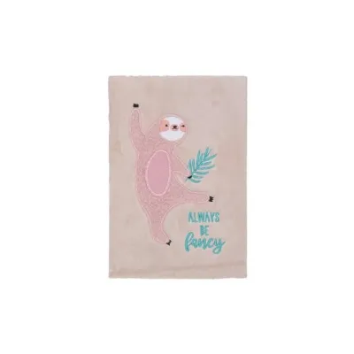 A5 Peluş Pembe Tembel Hayvan Defter