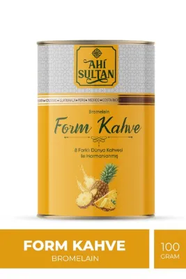 AHİ SULTAN Form Kahvesi 8 Farklı Kahve Ve Bromelain Içerikli 100 G