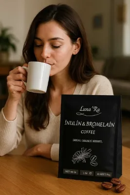 Lunara İnülin Ve Bromelain Coffee - 30 Şase Detox Kahve