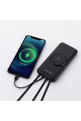 Fineblue FC-1004 Wireless Powerbank 10000 mAh - Siyah