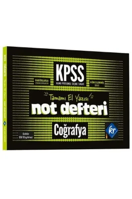 KPSS Coğrafya El Yazısı Konu Anlatım Defteri