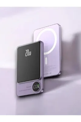 ÖZDELMARKT iPhone ve Diğer Cihazlarla Uyumlu 10.000 mAh MagSafe Powerbank