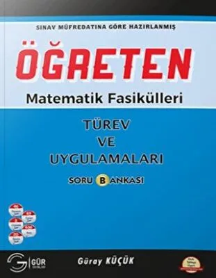 Öğreten Matematik Fasikülleri Türev ve Uygulamaları Soru Bankası