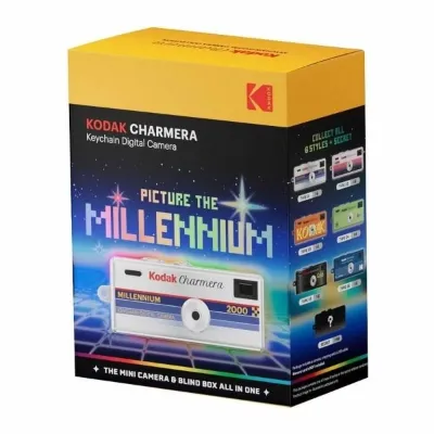 Kodak Charmera Anahtarlık Dijital Fotoğraf Makinesi Millennium (Sürpriz Kutu)