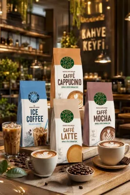 Kahve Keyfi Latte Mocha Cappuccino Ice Coffee 4'lü Hazır Kahve Seti 4 x 160 g