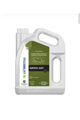 GÜBRETAŞ Amino Asit Bitkisel Menşeli Amino Asit Içeren Organik Gübre 5 Litre Yeni Ambalaj