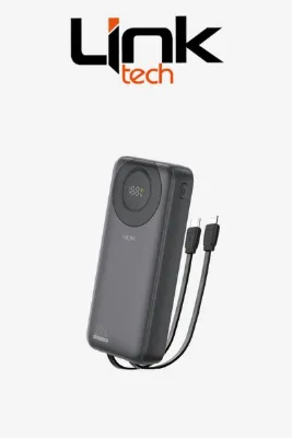 Linktech P222 Dijital Göstergeli 20.000 mAh 22.5W PD Hızlı Şarj Özellikli Uçakta Kullanabilen Powerbank