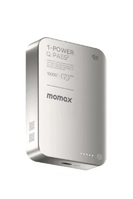 Momax 1-Power S.Pass2 10000mAh Qi2 Magnetic Wireless Powerbank