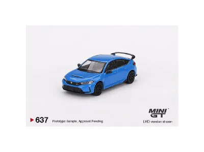 MINI GT Honda Civic Type R Boost Blue Pearl 2023 637