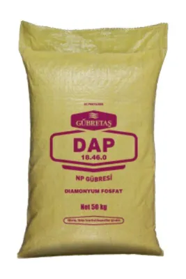 GÜBRETAŞ Dap 18 46 0 Dıamonyum Fosfat Azot Fosfor Kök Kışlık Taban Np Gübresi 50 kg