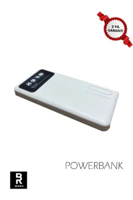 BOMER 20W 10000 mAh PD HIZLI ŞARJ POWERBANK TAŞINABİLİR ŞARJ CİHAZI DİJİTAL GÖSTERGELİ