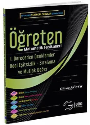 Matematik Fasikülleri - 1. Dereceden Denklemler Reel Eşitsizlik - Sıralama Mutlak Değer