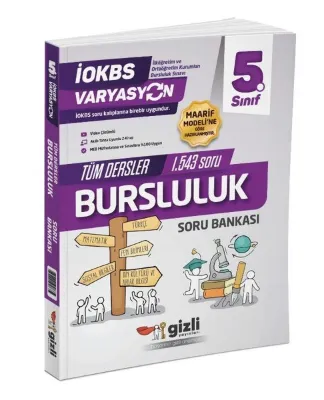 5. Sınıf Varyasyon Tüm Dersler Bursluluk Konu Özetli Soru Bankası