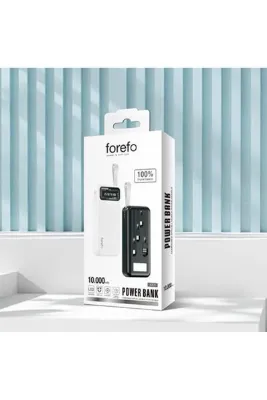 FOREFO TMR 10.000 MAH 3İN 1 IŞILDAKLI FAST CHARGER POWER BANK