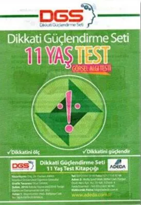 Dikkati Güçlendirme Seti 11 Yaş Test