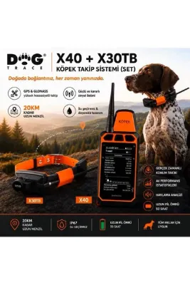 Dogtrace DOG TRACE X40 X30TB ŞOKLU GPS