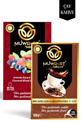 Muwest Naturel Detox Kahve Ve Detox Çay 2Lİ Set