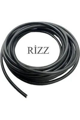 RİZZ 25 METRE SİYAH RENK 3x2,5 MM CCA TTR TOPRAKLI KAUÇUK SEYYAR ELEKTRİK KABLOSU