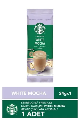 Starbucks White Mocha Premium Kahve Karışımı 24g