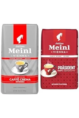 ASİTAN Julius Meinl Trend Collection Coffee Crema Intenso Çekirdek Kahve 1 Kg Ve JM President Çekirdek