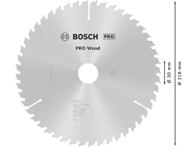 BOSCH 2608640432 Optiline Wood 216 x 30 48 Daire Testere Bıçağı